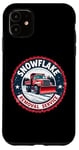 Coque pour iPhone 11 Trump's Snowflake Removal Service de Noël festif