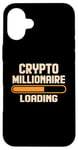 iPhone 16 Plus Crypto Millionaire Loading Cryptocurrency Investor Case