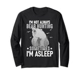 Bear Hunting Funny Wildlife Animals Hunt Long Sleeve T-Shirt