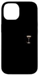 Coque pour iPhone 14 Verre à expresso Martini minimaliste élégance de poche