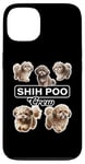 Coque pour iPhone 13 L'équipage de Shih Poo