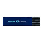 Schneider Topball 850 Recharge pour stylo roller 0,5 mm/noir Pack de 10