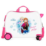 Disney Frozen La Reine des Neiges Dream of Magic Valise Enfant Multicolore 50x38x20 cms Rigide ABS Serrure à combinaison 34L 2,1Kgs 4 roues Bagage à main