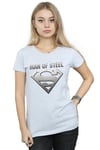 Superman Man Of Steel Shield Cotton T-Shirt