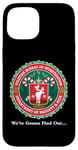 iPhone 15 Christmas Yuletide Holiday Bureau of Investigation Deer Seal Case