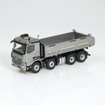 NZG 1066/55 Mercedes-Benz Arocs 8x4 Meiller Kipper - Argent - Benne