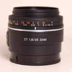 Sony Used DT 35mm f/1.8 SAM Prime Lens