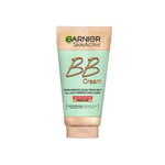 Garnier SkinActive Anti-Age BB Cream, Shade Medium, Tinted Moisturiser SPF 25, Softens Fine Lines & Firms Skin, With Hyaluronic Acid, Aloe & Mineral Pigments, 50 m