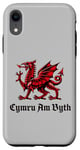 iPhone XR Cymru am Byth Wales Cymraeg Red Welsh Dragon Case