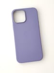 Genuine Apple iPhone 13 Pro Max Leather Cover Case Wisteria With MagSafe