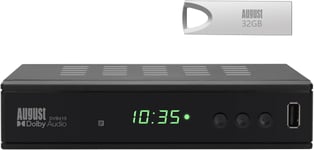 Dvb415 Décodeur Tnt Hd (Mpeg4/H.264)-Boitier De Réception Dvb-T/Dvb-T2 Et Lecteur Multimédia Avec Sortie Hdmi Et Sortie Audio Numérique Coaxial-Enregistreur Tv Numérique Via Usb