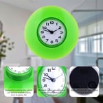 Quartz Clock Suction Purple Wall Clock Quartz Mini Cute Plastic Cement For