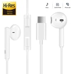 USB/Type C Earphones, Hi-Res & DAC Chipset Headphones In-Ear Bass Noise Cancelling Earphone for Google Pixel 3/3XL/2/2XL, Xiaomi,Huawei P30/P20/Pro/Mate20/Mate10, Sony, HTC U12/U11/10, OnePlus