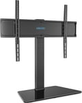 BONTEC Universal Swivel Table Top TV Stand for 42–86 inch LED OLED LCD Screens,