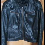 Veste Redskins  Veste cuir style motard