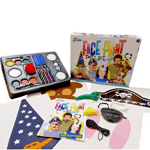 Face Paint Party Set Kids Boy Girl Paints & Props Everything you need in the Box