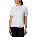 Columbia Windgates T-Shirt Femme, White, FR : XS (Taille Fabricant : XS)