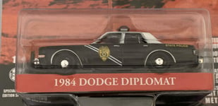 Thelma & Louise 1984 Dodge Diplomat police car, 1:64 scale model from Greenlight