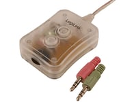 Logilink Audio Switch 2-Port Desktop Mini, 3,5Mm, Hankoppling, 3,5Mm, Honkoppling, 1,9 M, Multifärg