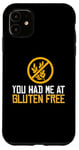 iPhone 11 Gluten Free Funny Diet Food Meal Case