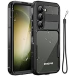 AICase Waterproof Case for Samsung Galaxy S23 5G 6.1" Snowproof, Dustproof and Shockproof, IP68 Certified Full Body 360 Protection Outdoor Fully Sealed Underwater Protective Cover for Samsung S23 2023