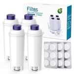 Fiitas DLSC002 Filtre Detartrant et Tablettes Détartrant 18pc pour Machine à ...