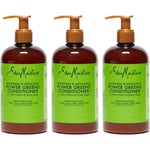 3 x Shea Moisture Moringa & Avocado Power Greens Conditioner 384ml