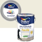 Ma Couleur Sur-mesure par Dulux Valentine – Peinture Intérieure Murs, Plafonds, Boiseries - Facile à appliquer - Satin Voile Blanc 5 L