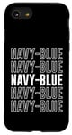 Coque pour iPhone SE (2020) / 7 / 8 Bleu marine