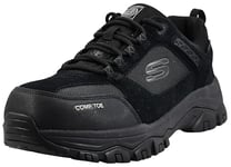 Skechers Homme Greetah Chaussure de sécurité, Noir, 46 EU