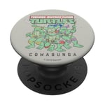 Teenage Mutant Ninja Turtles Faded Cowabunga Logo PopSockets PopGrip Interchangeable