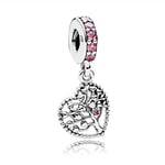 shangwang 925 Sterling Silver Pendant Fits Original Pandora Bracelet Marine Series 925 Beads Diy Jewelry 20