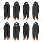 Tosiicop 4 Pairs Mavic Air 2/Air 2s Propellers Replacement Prop Blades Low Noise Quick-Release 7328 Wings for DJI Mavic Air 2/Air 2s Drone Accessories Orange Tips