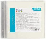 Artemio 11009007 Set de 10 Pochettes Vide pour Album Photo pour Scrapbooking en Plastique/Papier Multicolore - 20,5x20,5cm