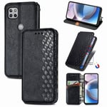 Yhteensopiva Motorola Moto One 5g Ace Wallet Folio Case Pu Nahka Magneettisesti Suljettava Card Slots Jalustan suojuksen kanssa