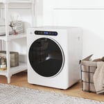 8kg Vented Tumble Dryer, Portable Freestanding Front Tumble Dryer, 1000W, White