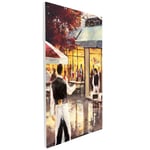 5th Avenue Tile Wall Art Plaque Sign New York Scene Brent Heighton 30x 20cm