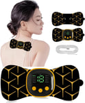 Wireless TENS Machine for Pain Relief, Muscle Stimulator,Mini Cervical Massager,