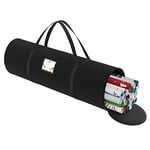 Mrrihand 600D Sac de Rangement pour Papier d'emballage Résistant et Indéchirable, 79x22φ cm Organisateur pour Papier d'emballage avec 2 Poignées de Transport, Sac pour papier d'emballage