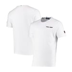 Manchester City T-Shirt Men's (Size S) Iconics Pocket Football Top - New