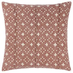 Yard Helm Organic Woven Cushion - Brown Cotton - One Size