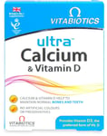 Vitabiotics Ultra Calcium & Vitamin D 30 Tablets X 1