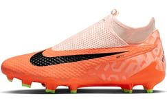 NIKE Homme Phantom GX ACAD DF WC FG/MG Sneaker, Guava Ice/Black, 42.5 EU