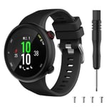 Silikonarmband Garmin Forerunner 45 svart