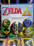 EN STOCK - The Legend of Zelda pack 5 badges Link