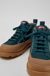 Camper Lace-Up Ankle Brutus Boots Dark Green UK 3 EU 36 BNIB