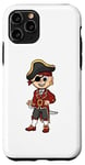 Coque pour iPhone 11 Pro Déguisement pirate homme femme enfant