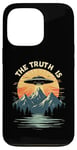 iPhone 13 Pro THE TRUTH IS UFO Mountain Sunset Case