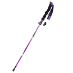 Walking Stick, justerbar hopfällbar utdragbar käpp, lätt flexibel gånghjälp hopfällbar käpp Short Purple