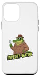 iPhone 12 mini Kids Funny Investi-Gator Detective Pun Alligator Reptile Case